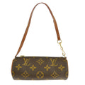 Louis Vuitton Papillon Pochette Monogram Canvas Brown Canvas Clutche & Pouche Bag