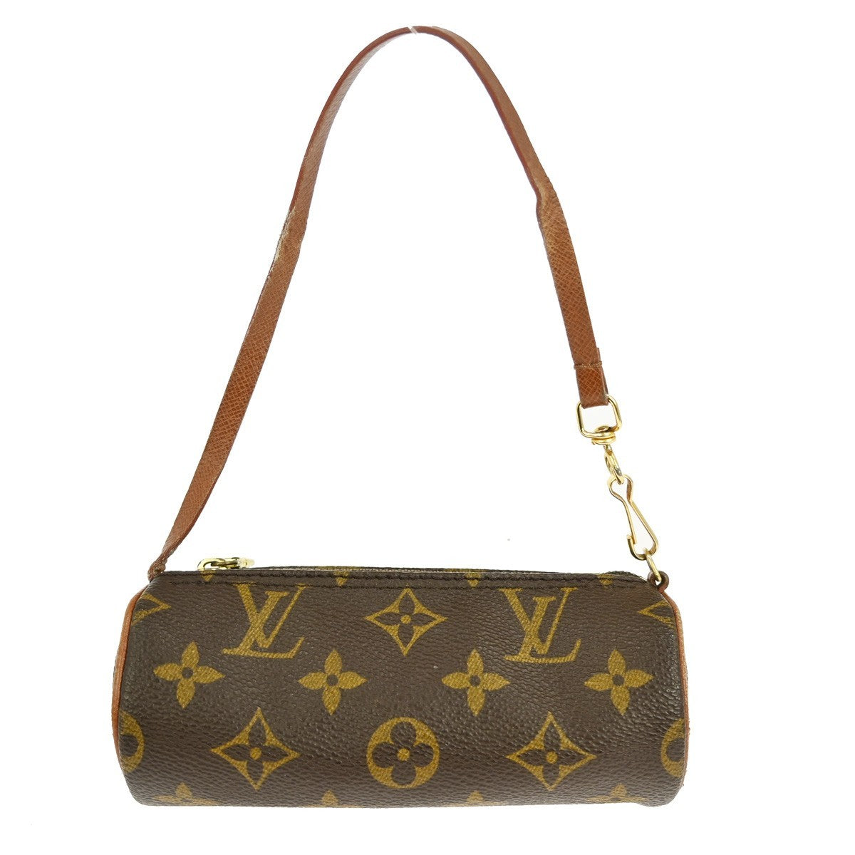 Louis Vuitton Papillon Pochette Monogram Canvas Brown Canvas Clutche & Pouche Bag