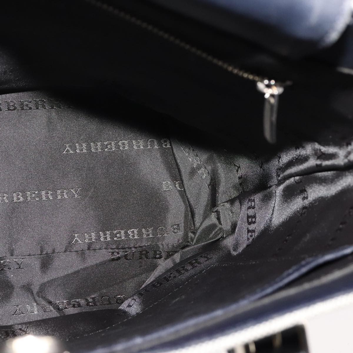 Burberry Vintage Tote Bag Canvas Gray Canvas Tote Bag