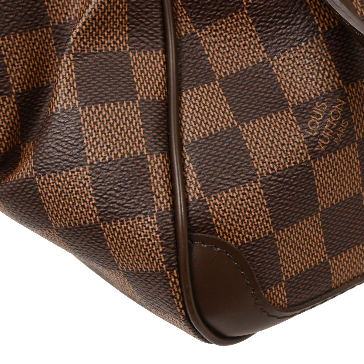 Louis Vuitton Verona Handbag Damier Brown Canvas Handbag
