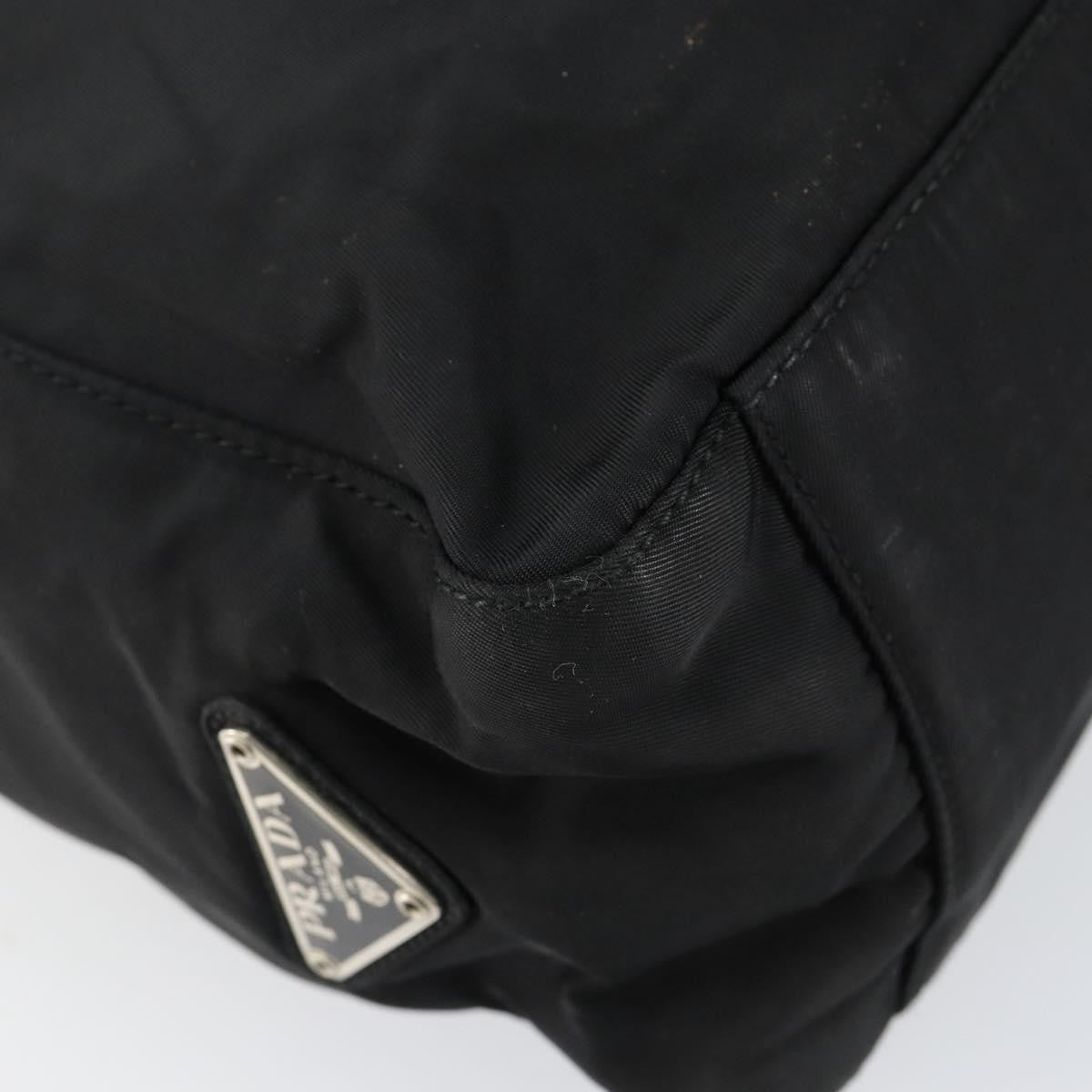 Prada Vintage Tote Tessuto Black Nylon Tote Bag Bag