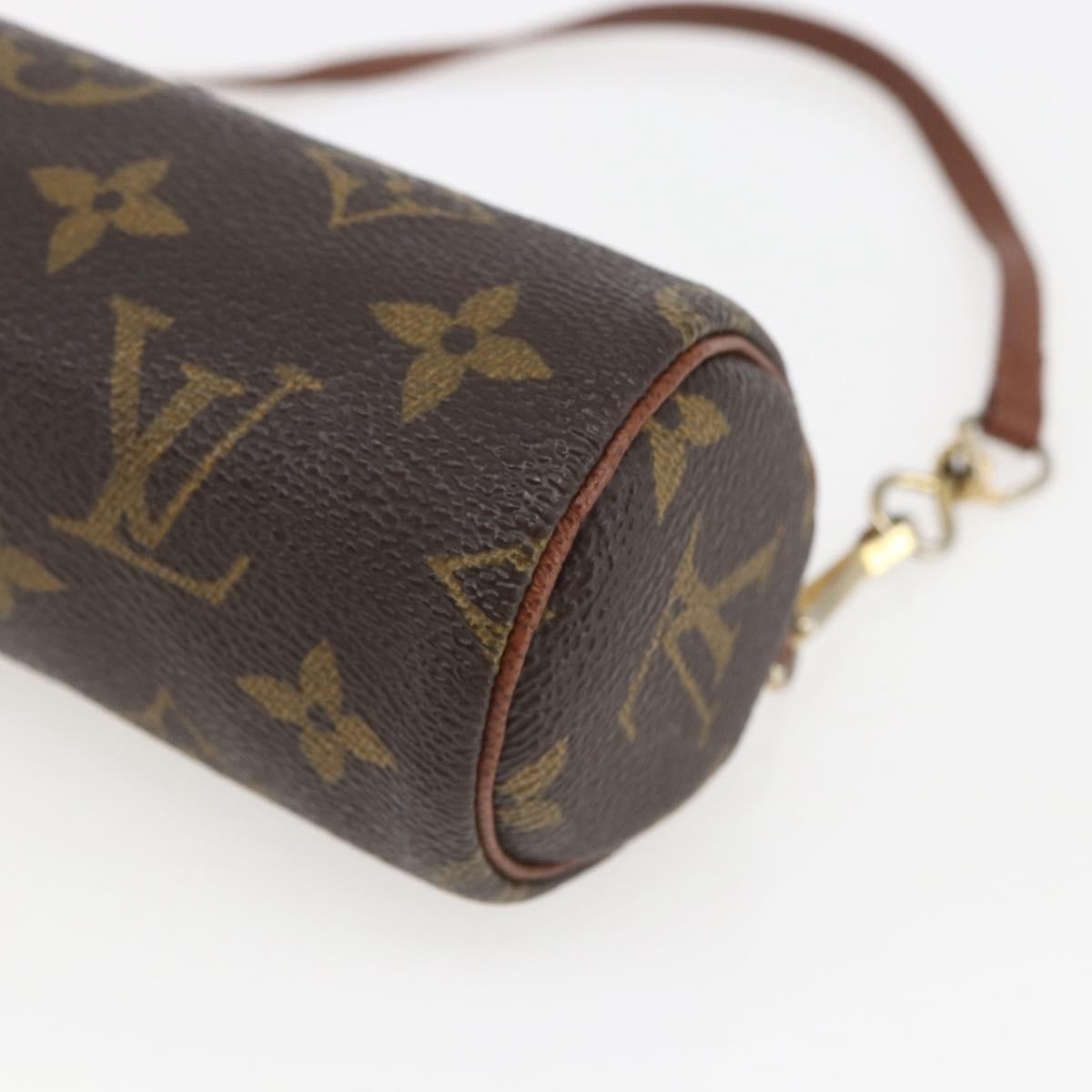Louis Vuitton Papillon Pochette Monogram Canvas Brown Canvas Clutche & Pouche Bag