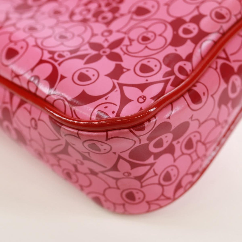 Louis Vuitton Pochette Accessoires Cosmic Blossom Pink Pvc Clutche & Pouche Bag
