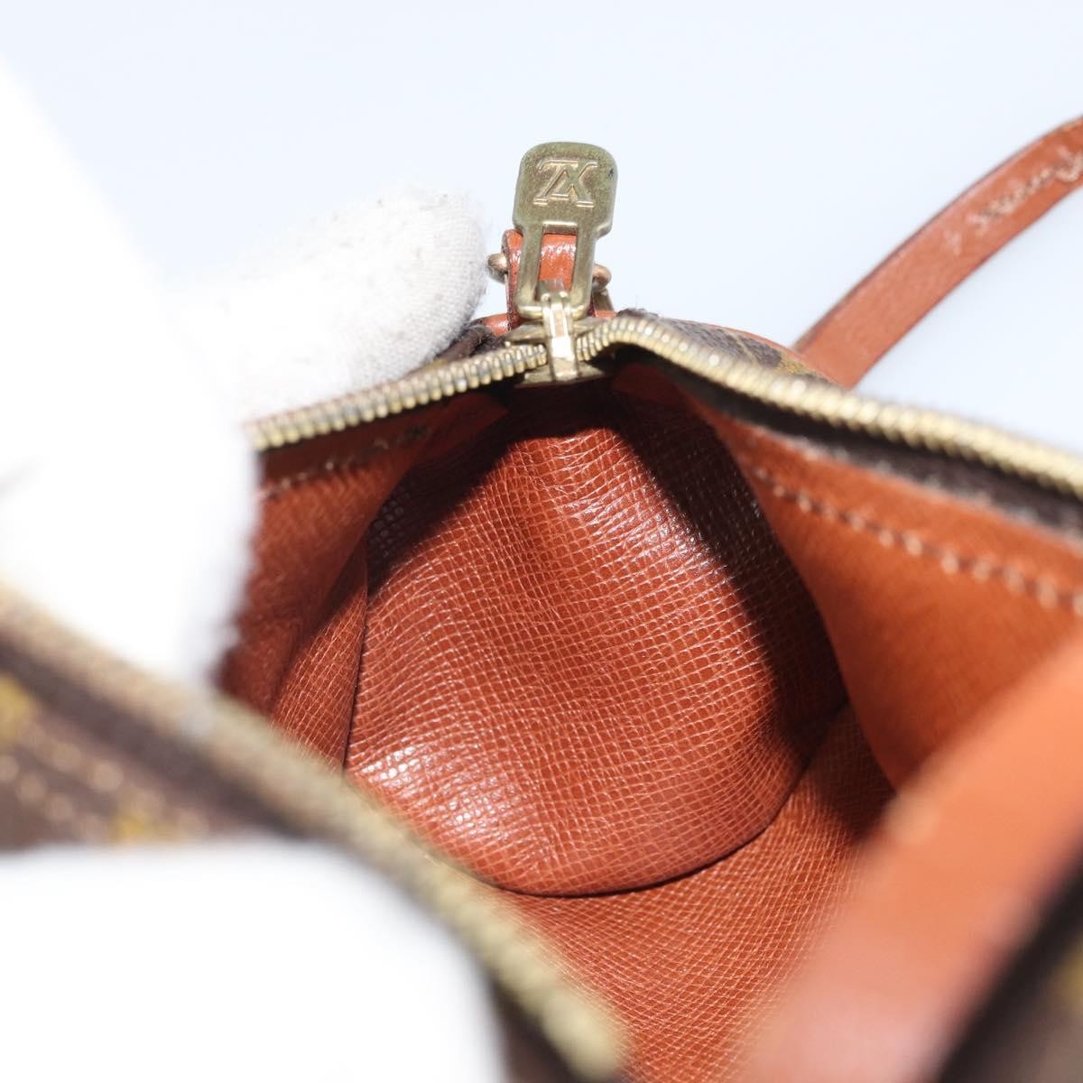 Louis Vuitton Papillon Pochette Monogram Canvas Brown Canvas Clutche & Pouche Bag