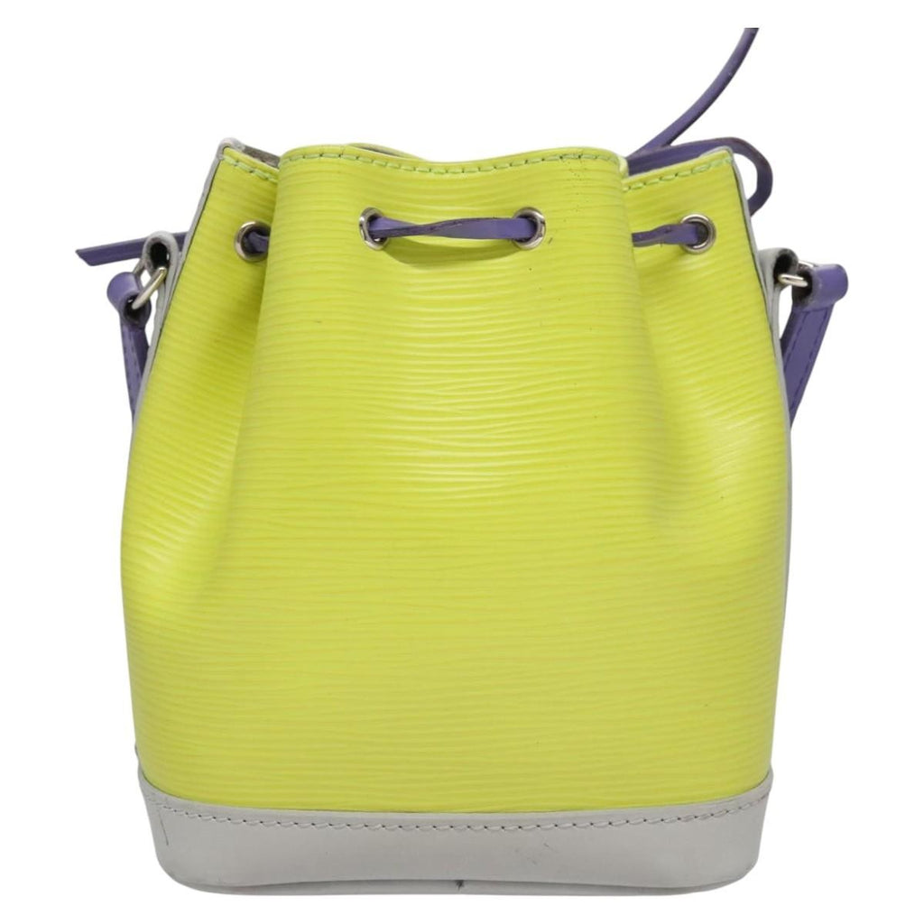 Louis Vuitton Neonoe Handbag Epi Leather Yellow Leather Bag
