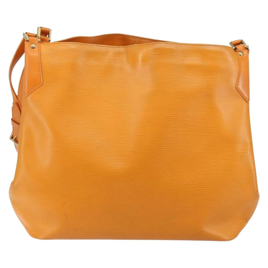 Louis Vuitton Mandara Handbag Epi Leather Orange Leather Shoulder Bag