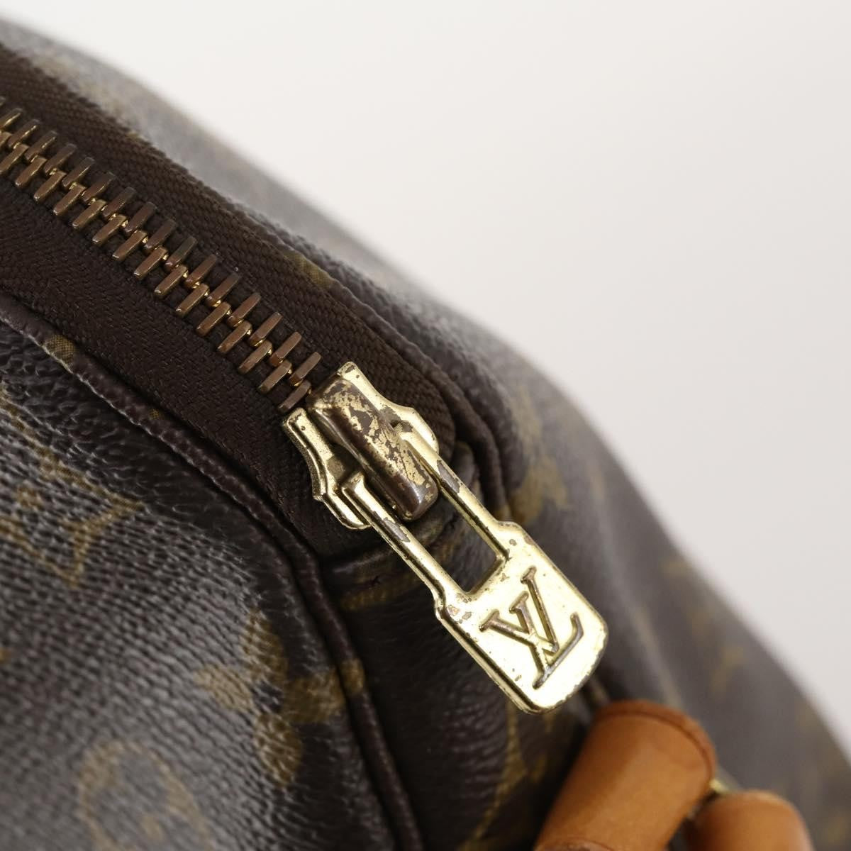 Louis Vuitton Ballade Handbag Monogram Canvas Brown Canvas Shoulder Bag