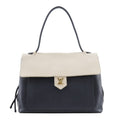 Louis Vuitton Lockme Handbag Leather Black Leather Handbag