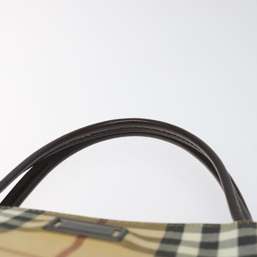 Burberry Nova Check Handbag Nova Check Canvas Beige Canvas Handbag