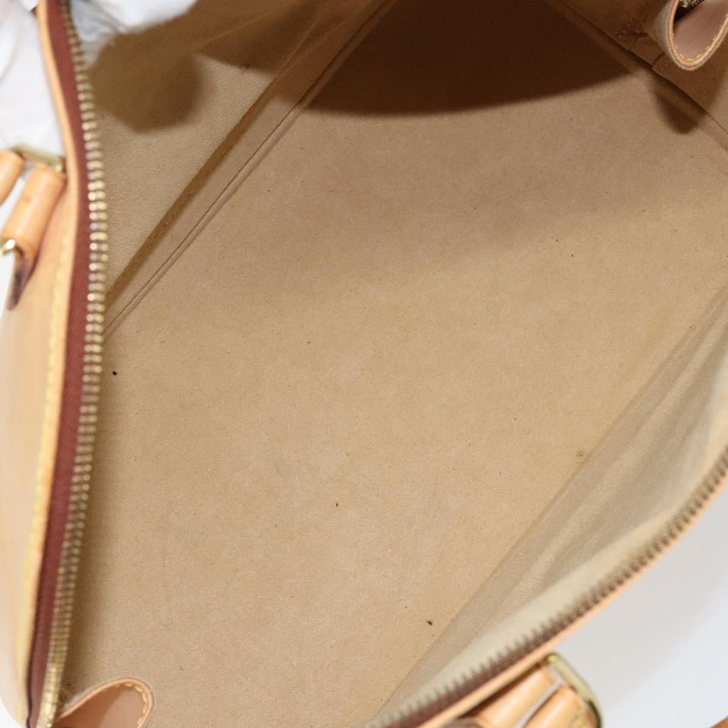 Louis Vuitton Alma Handbag Nomade Leather Beige Leather Handbag