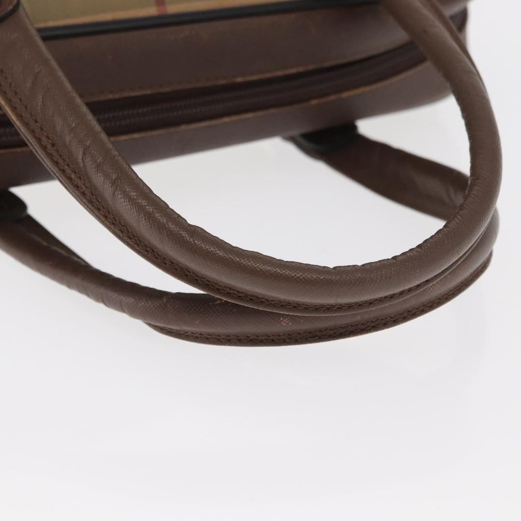 Burberry Nova Handbag Canvas Khaki Canvas Handbag