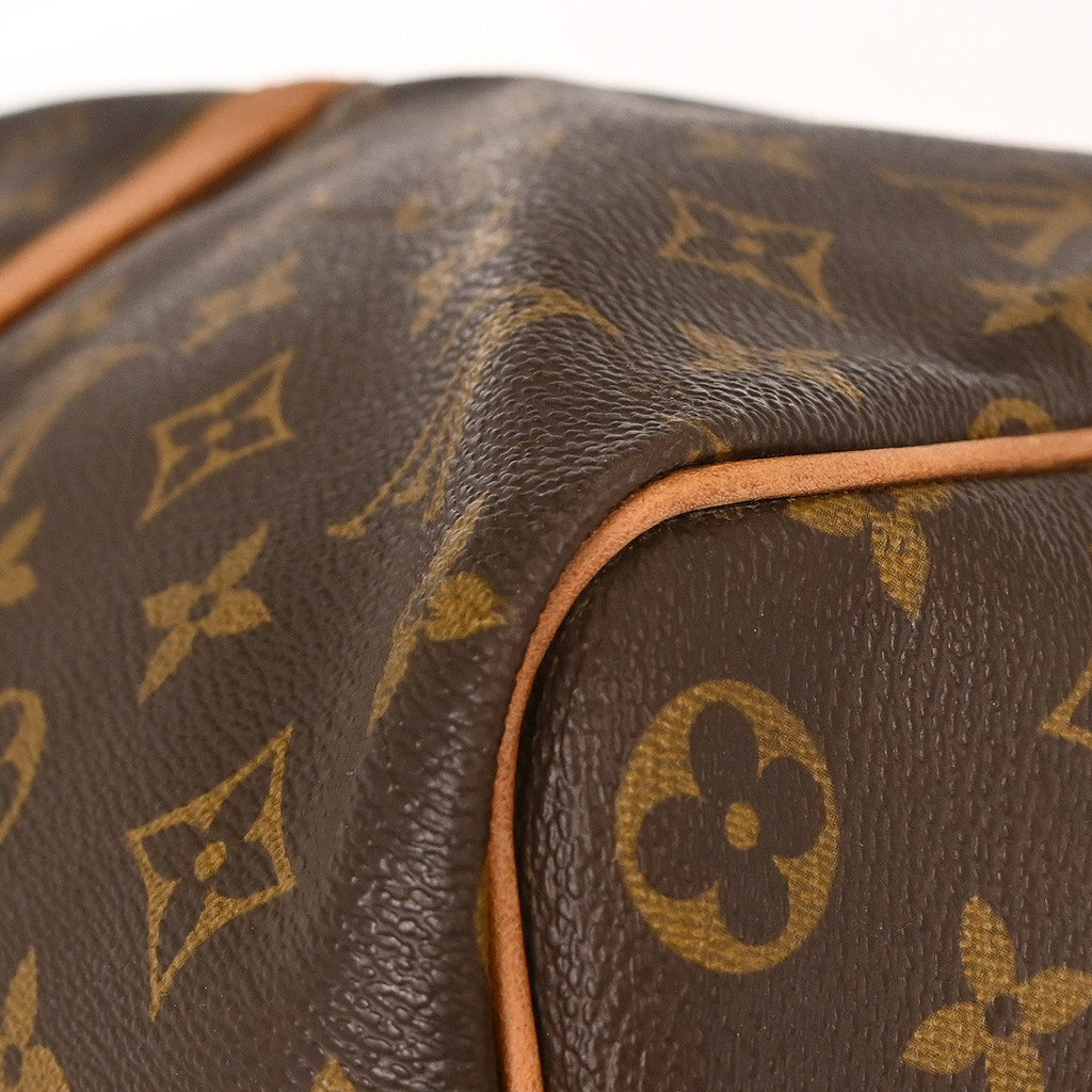 Louis Vuitton Keepall Bag Monogram Canvas Brown Canvas Travel Bag