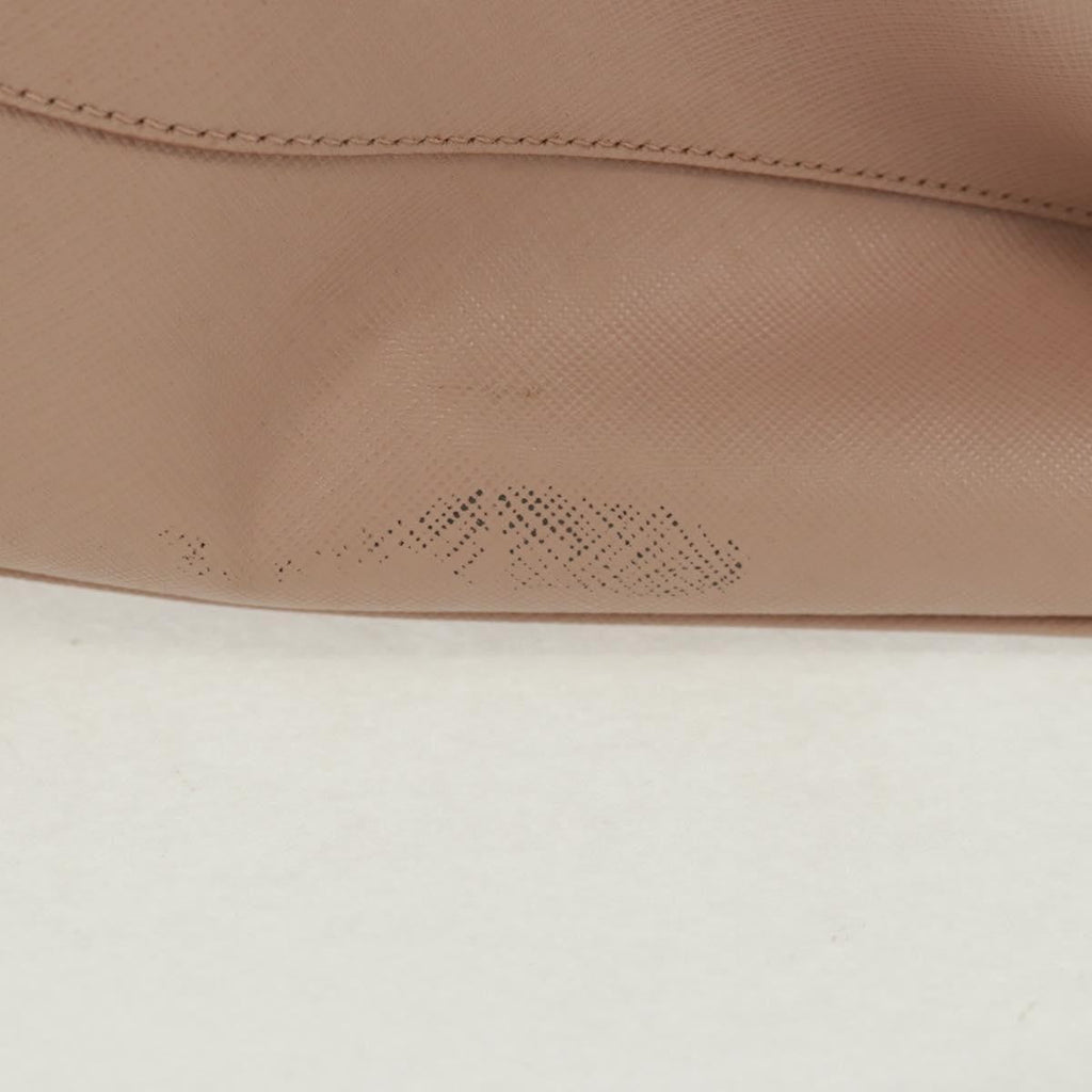 Prada Double Zip Lux Tote Saffiano Leather Pink Leather Tote Bag Bag