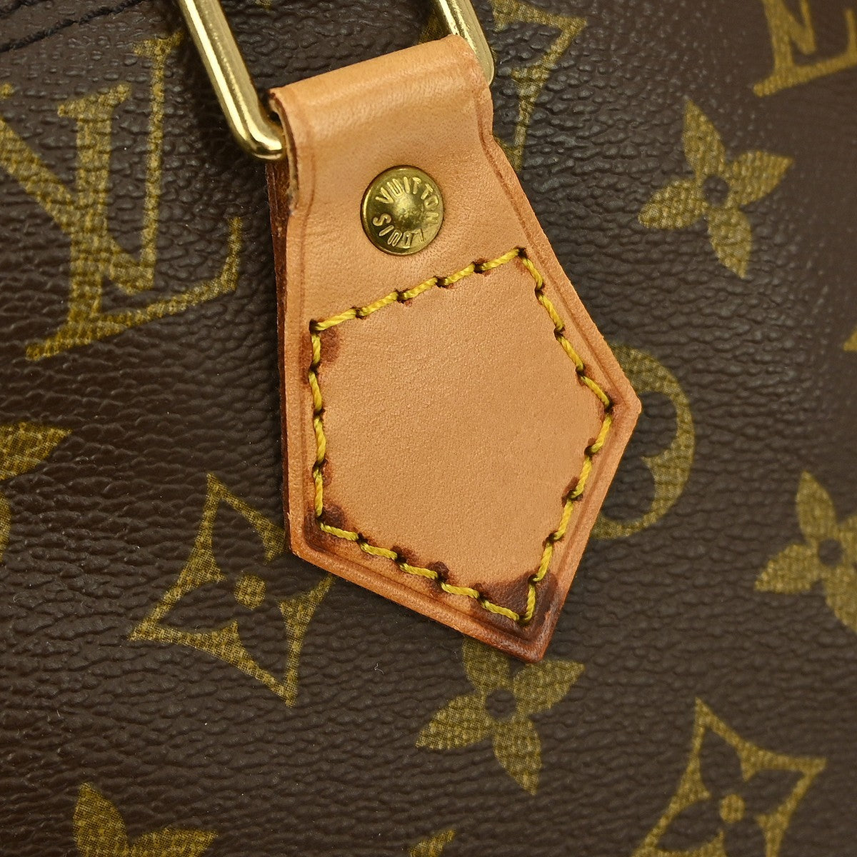 Louis Vuitton Alma Handbag Monogram Canvas Brown Canvas Handbag