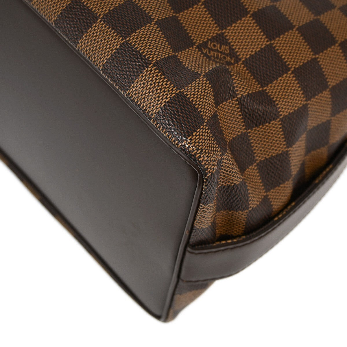 Louis Vuitton Chelsea Handbag Damier Brown Canvas Tote Bag