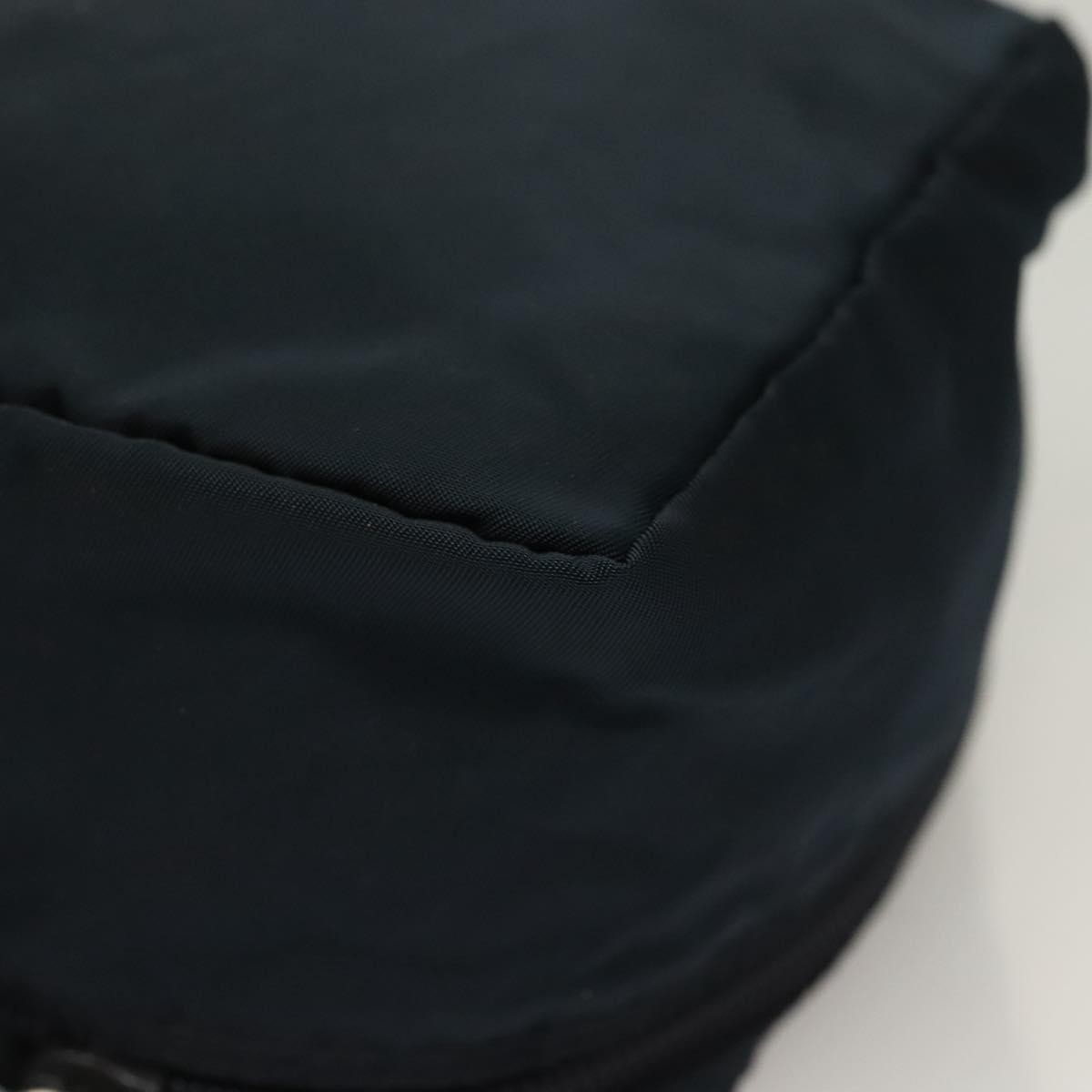 Prada Zip Around Toiletry Bag Tessuto Navy Nylon Clutche & Pouche Bag