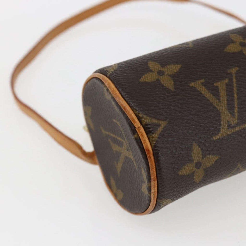 Louis Vuitton Papillon Pochette Monogram Canvas Brown Canvas Clutche & Pouche Bag