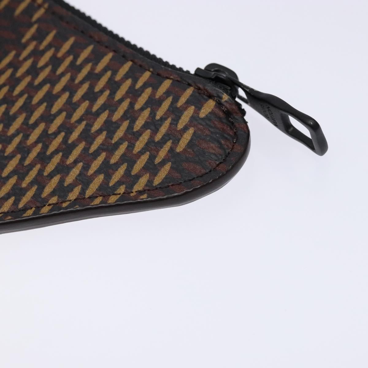 Louis Vuitton Nigo Duck Coin Holder Printed Leather And Limited Edition Giant Damier Black Canvas Wallets Accessory