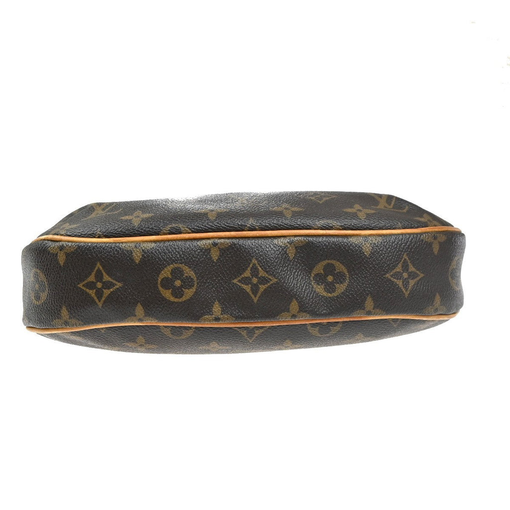 Louis Vuitton Odeon Handbag Monogram Canvas Brown Canvas Shoulder Bag