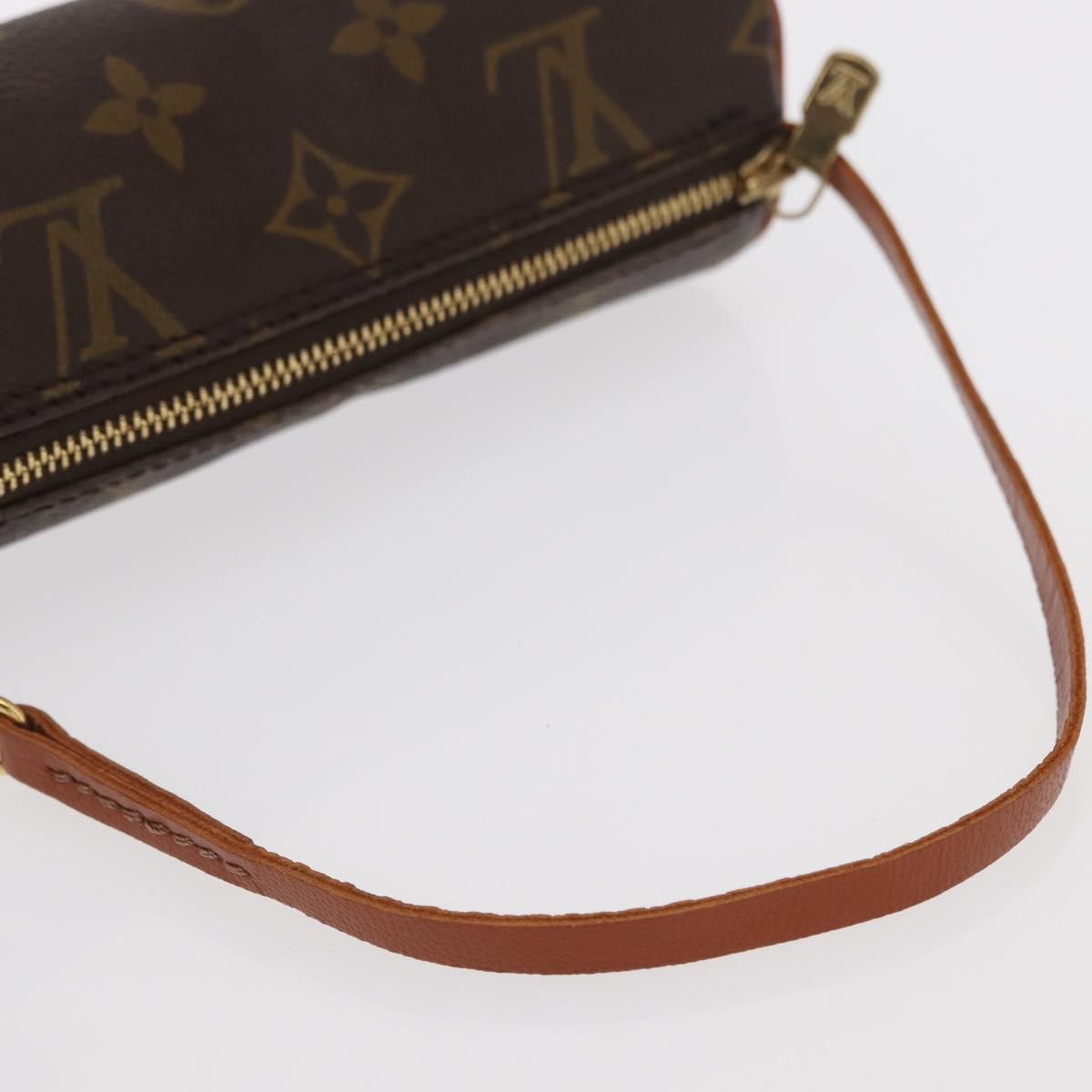 Louis Vuitton Papillon Pochette Monogram Canvas Brown Canvas Clutche & Pouche Bag