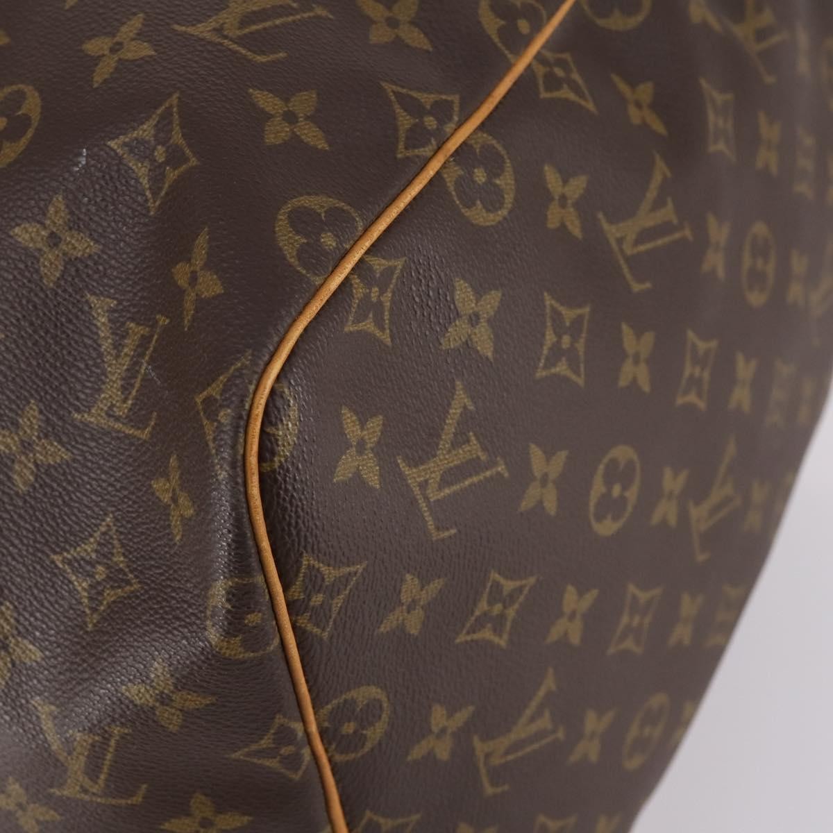 Louis Vuitton Keepall Bag Monogram Canvas Brown Canvas Travel Bag
