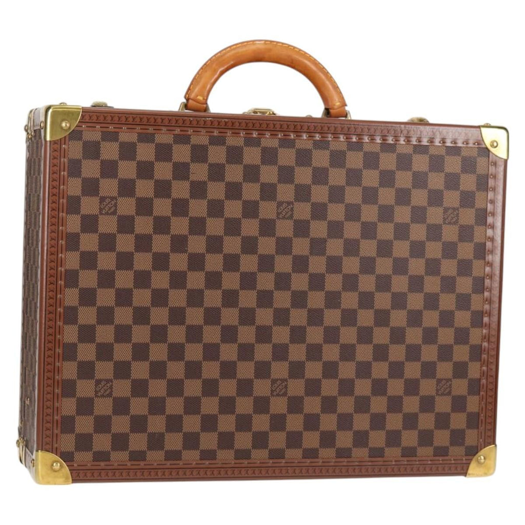 Louis Vuitton Cotteville Trunk Monogram Canvas Brown Canvas Bag
