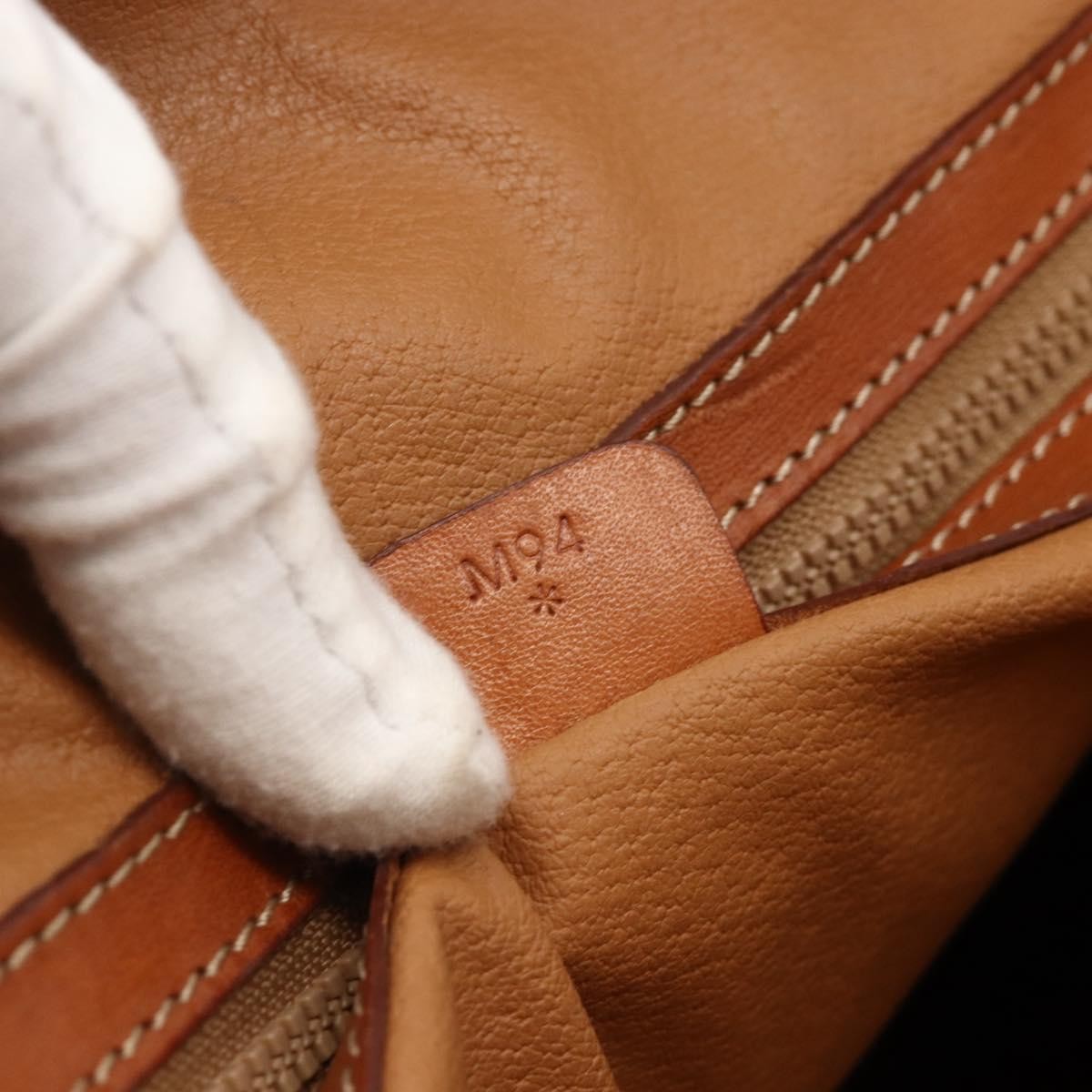 Celine Macadam Handbag Macadam With Leather Brown Canvas Handbag