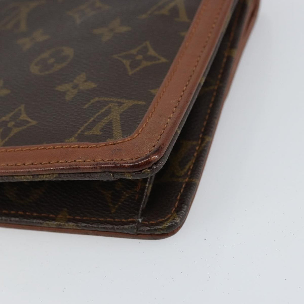 Louis Vuitton Dame Pochette Monogram Canvas Brown Canvas Clutche & Pouche Bag