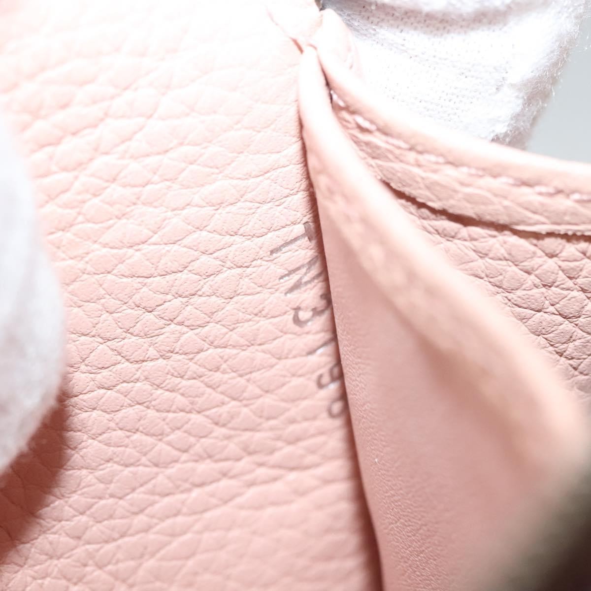 Louis Vuitton Iris Wallet Mahina Leather Pink Leather Wallets Accessory