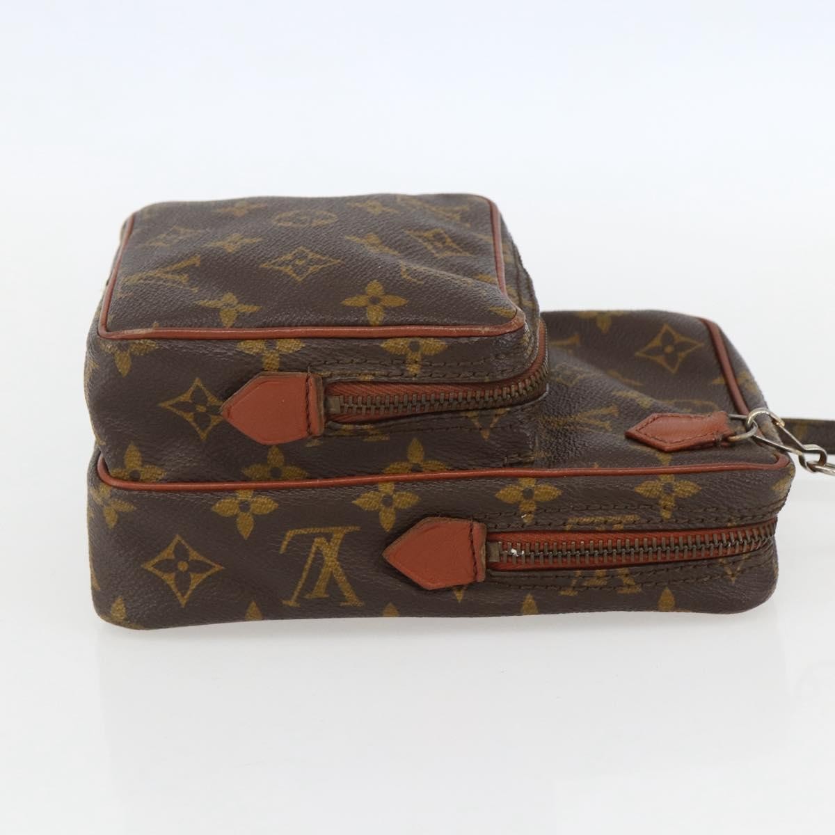 Louis Vuitton Amazone Bag Monogram Canvas Brown Canvas Shoulder Bag