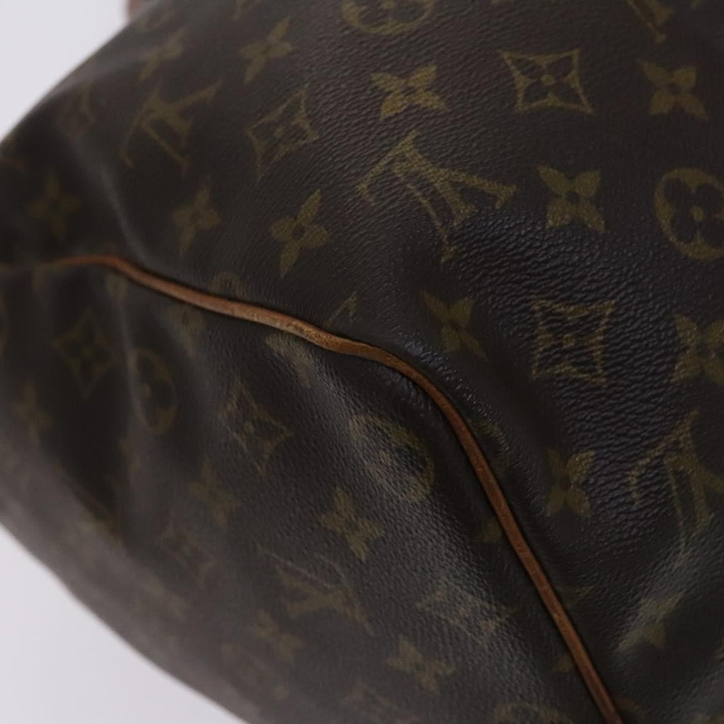 Louis Vuitton Keepall Bag Monogram Canvas Brown Canvas Travel Bag