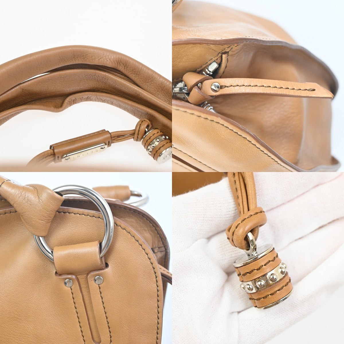 Celine Bittersweet Leather Brown Leather Handbag