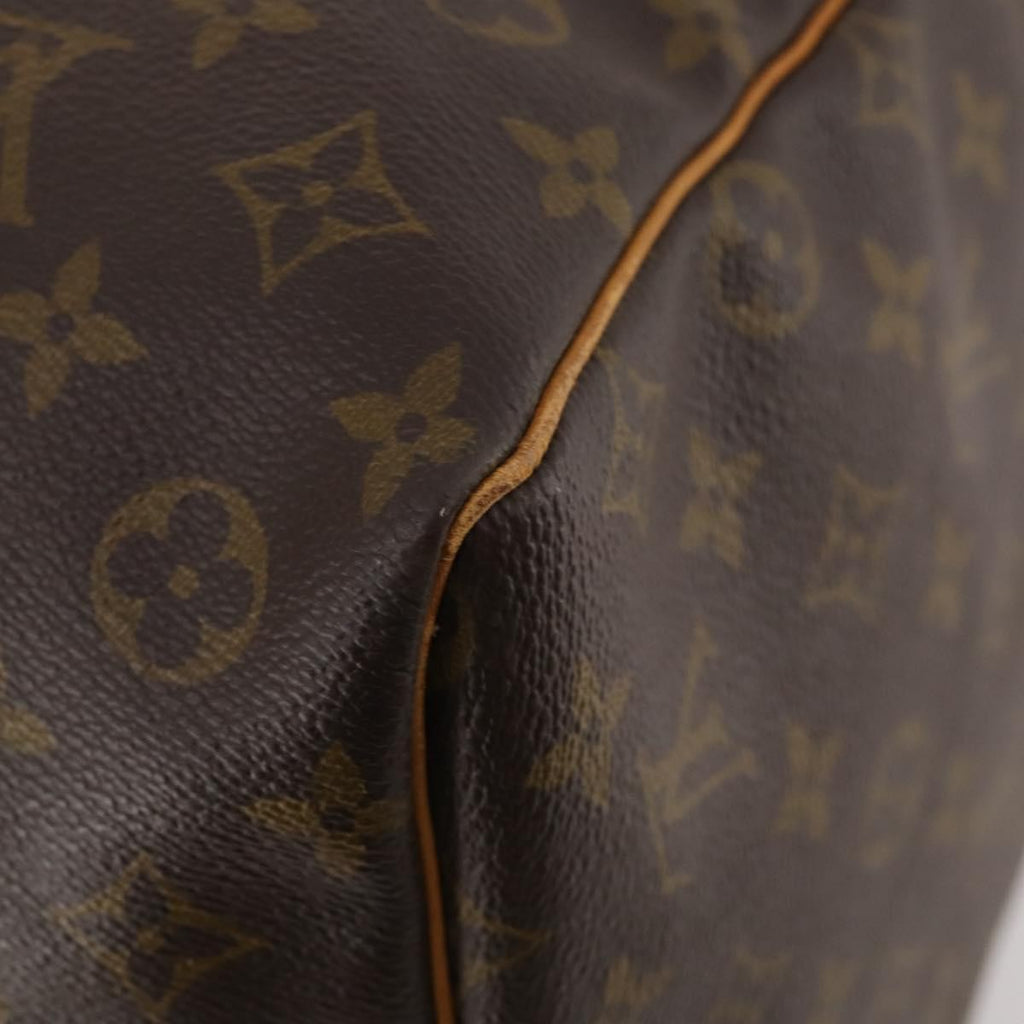 Louis Vuitton Keepall Bag Monogram Canvas Brown Canvas Travel Bag
