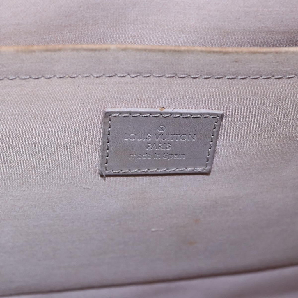 Louis Vuitton Croisette Handbag Epi Leather Purple Leather Tote Bag
