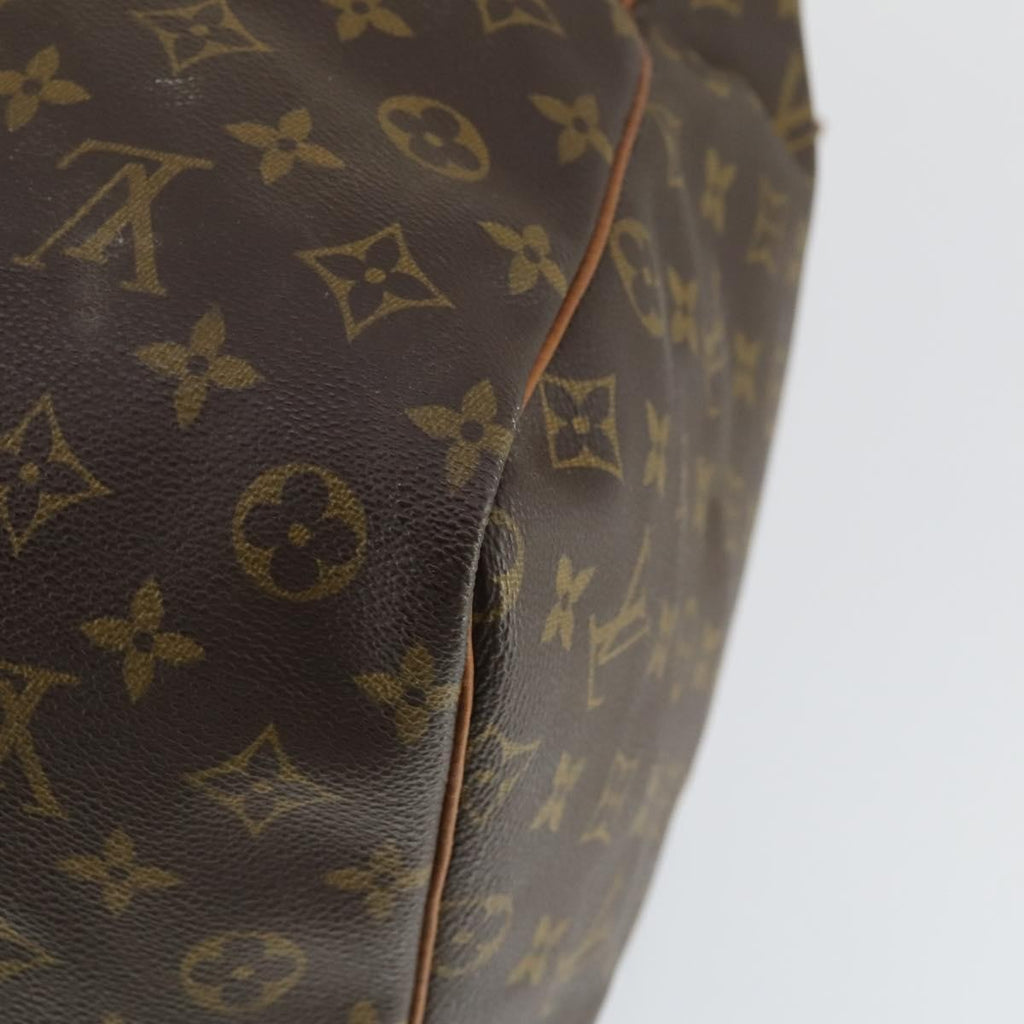Louis Vuitton Keepall Bag Monogram Canvas Brown Canvas Travel Bag