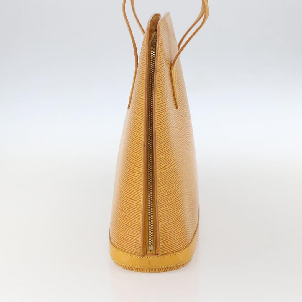 Louis Vuitton Lussac Handbag Epi Leather Yellow Leather Shoulder Bag