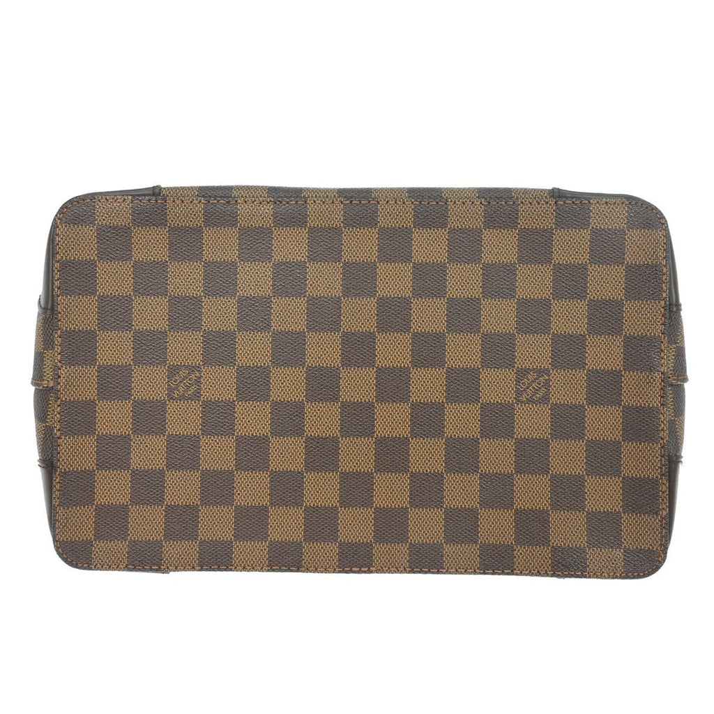 Louis Vuitton Hampstead Handbag Damier Brown Canvas Tote Bag