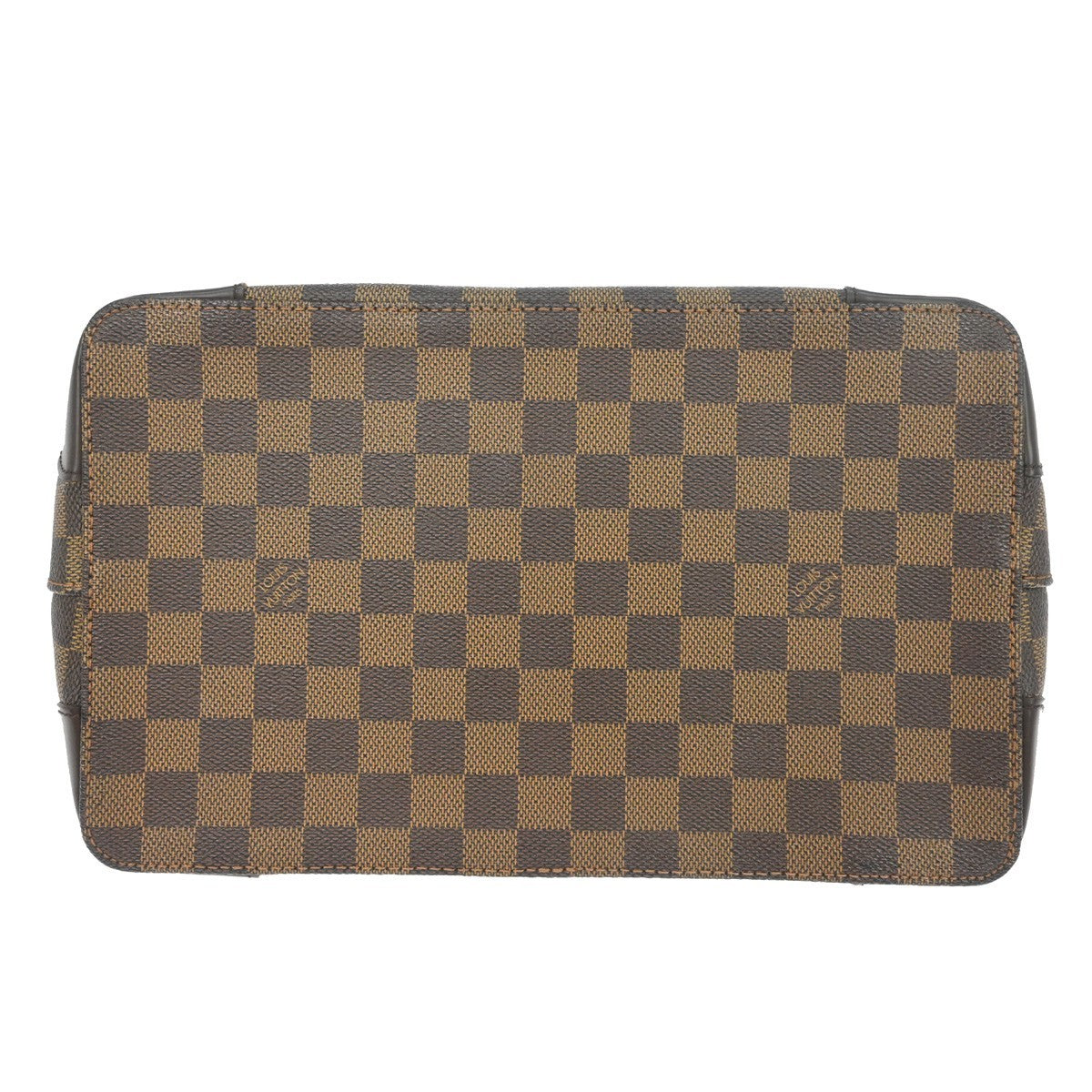 Louis Vuitton Hampstead Handbag Damier Brown Canvas Tote Bag