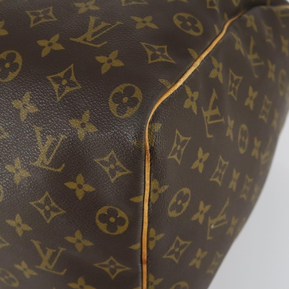 Louis Vuitton Keepall Bag Monogram Canvas Brown Canvas Travel Bag