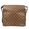 Louis Vuitton Naviglio Handbag Damier Brown Canvas Shoulder Bag
