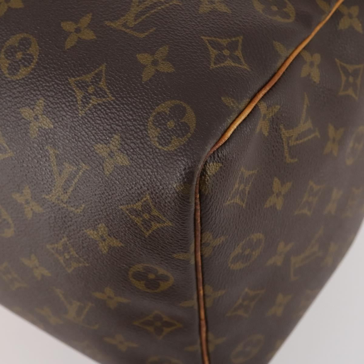 Louis Vuitton Keepall Bag Monogram Canvas Brown Canvas Travel Bag
