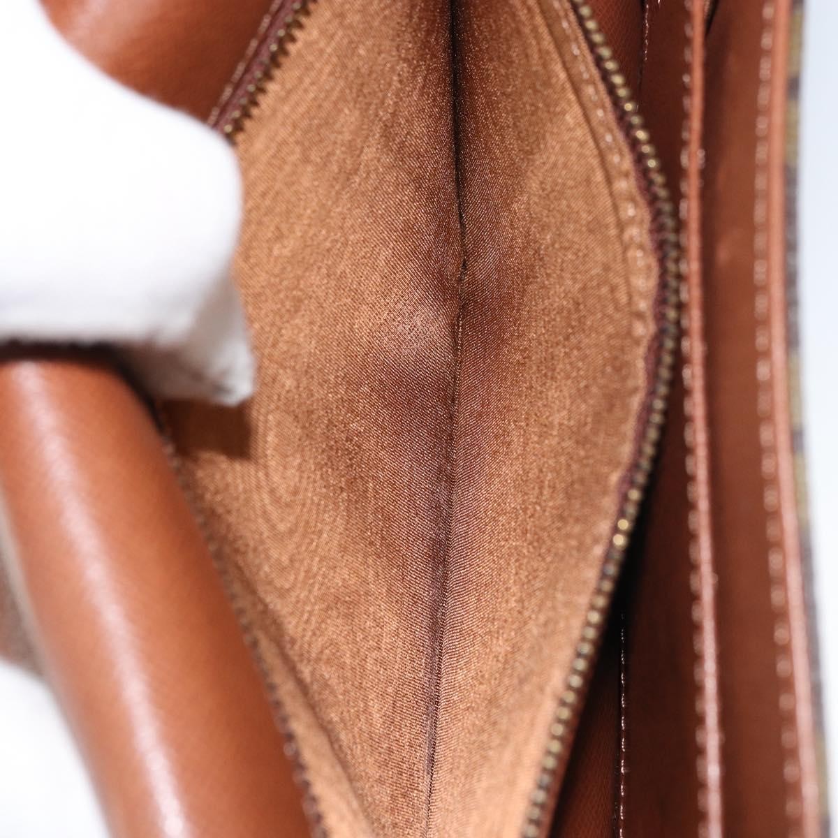 Louis Vuitton Dame Pochette Monogram Canvas Brown Canvas Clutche & Pouche Bag