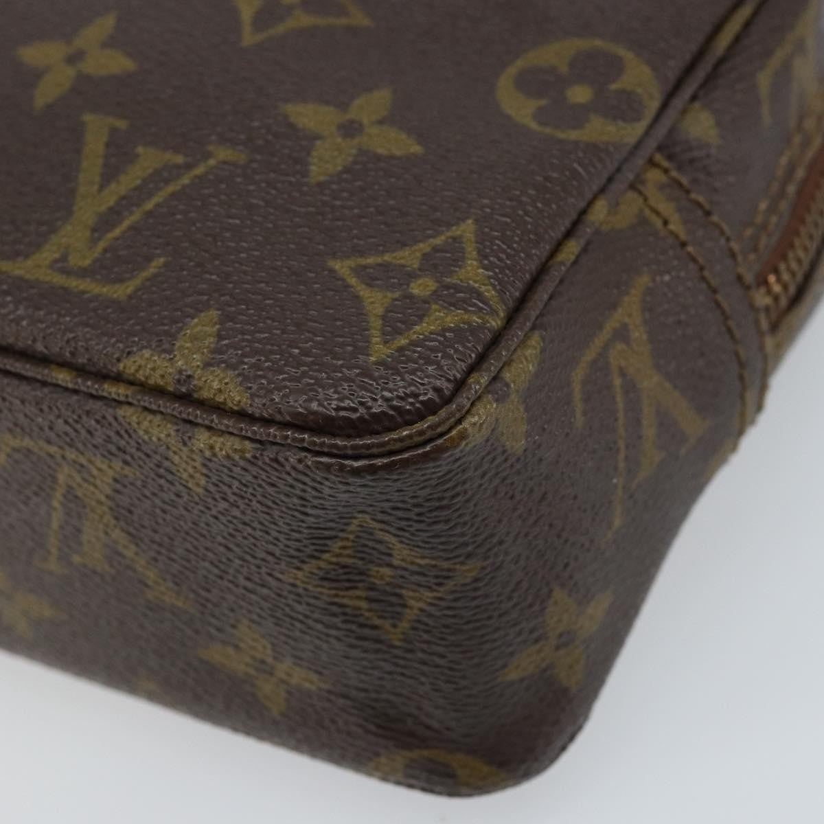 Louis Vuitton Trousse Toilette Monogram Canvas Brown Canvas Clutche & Pouche Bag