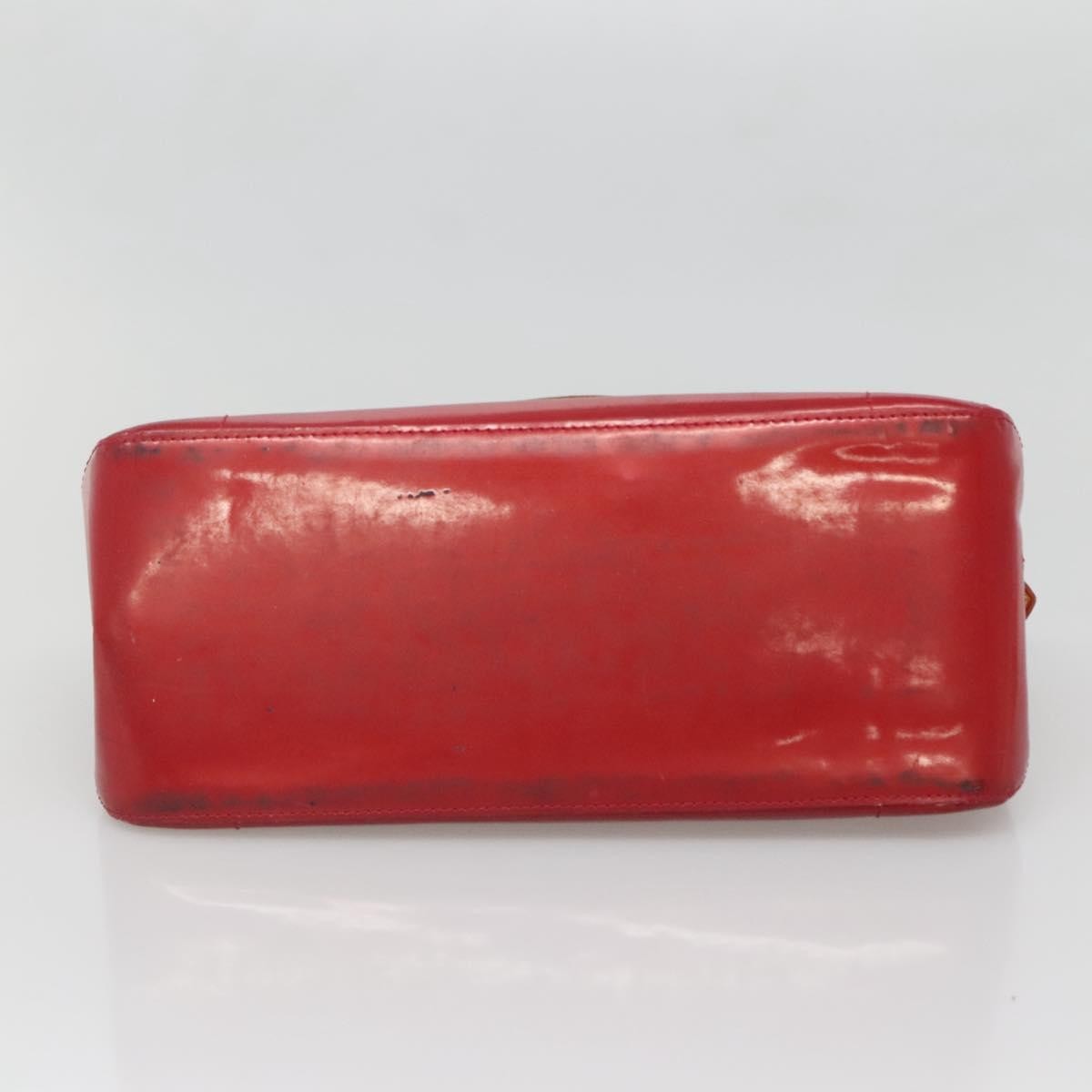Louis Vuitton Rosewood Avenue Handbag Monogram Vernis Red Patent_Leather Handbag