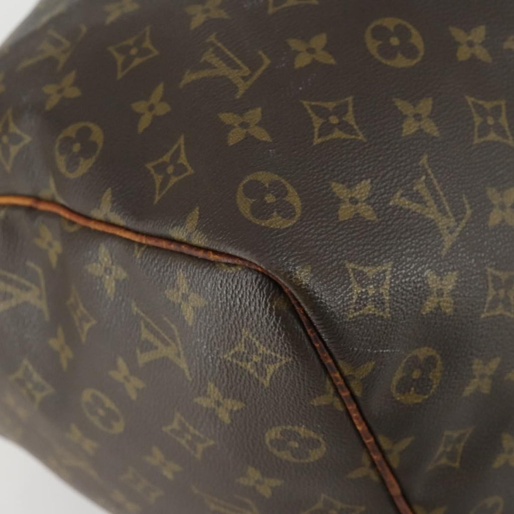 Louis Vuitton Keepall Bag Monogram Canvas Brown Canvas Travel Bag