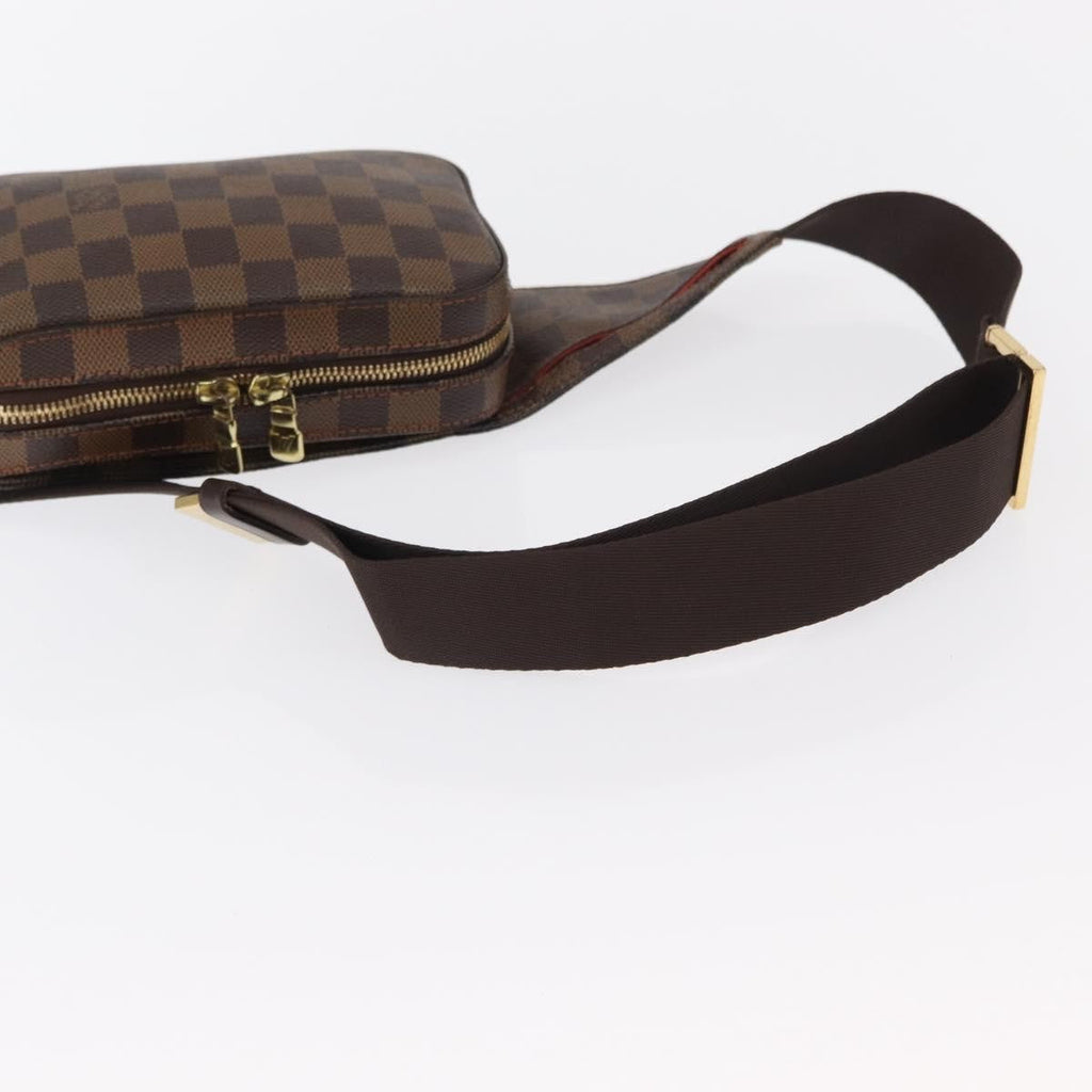 Louis Vuitton Geronimos Waist Bag Damier Brown Canvas Shoulder Bag