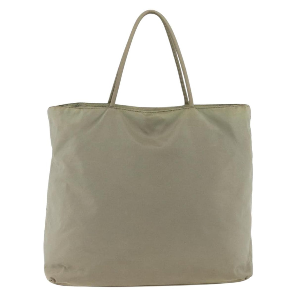 Prada Vintage Tote Tessuto Beige Nylon Tote Bag Bag
