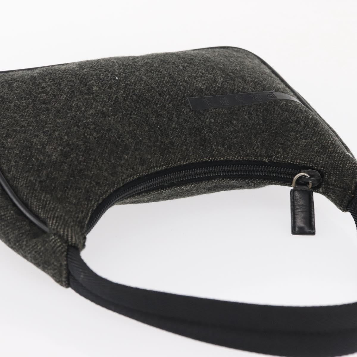 Prada Re-Edition 2000 Hobo Wool Gray Wool Handbag