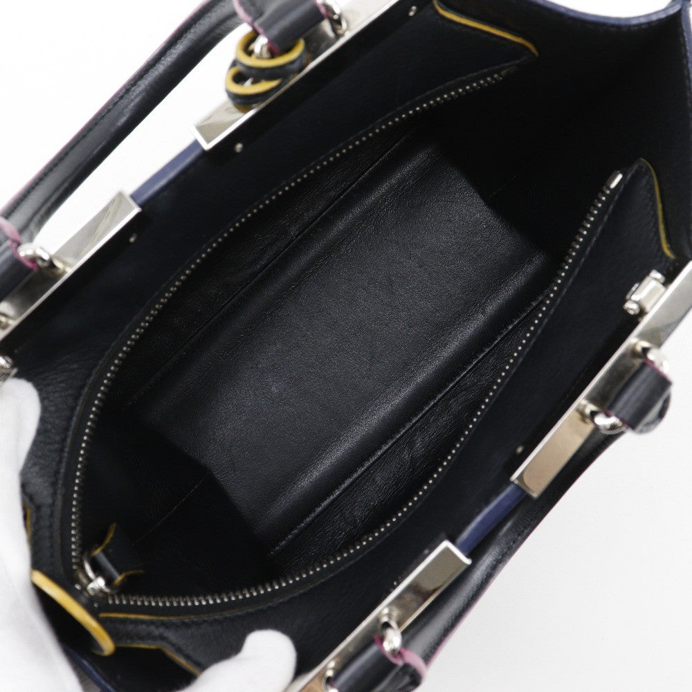 Fendi Petite 3Jours Bag Leather Black Leather Handbag