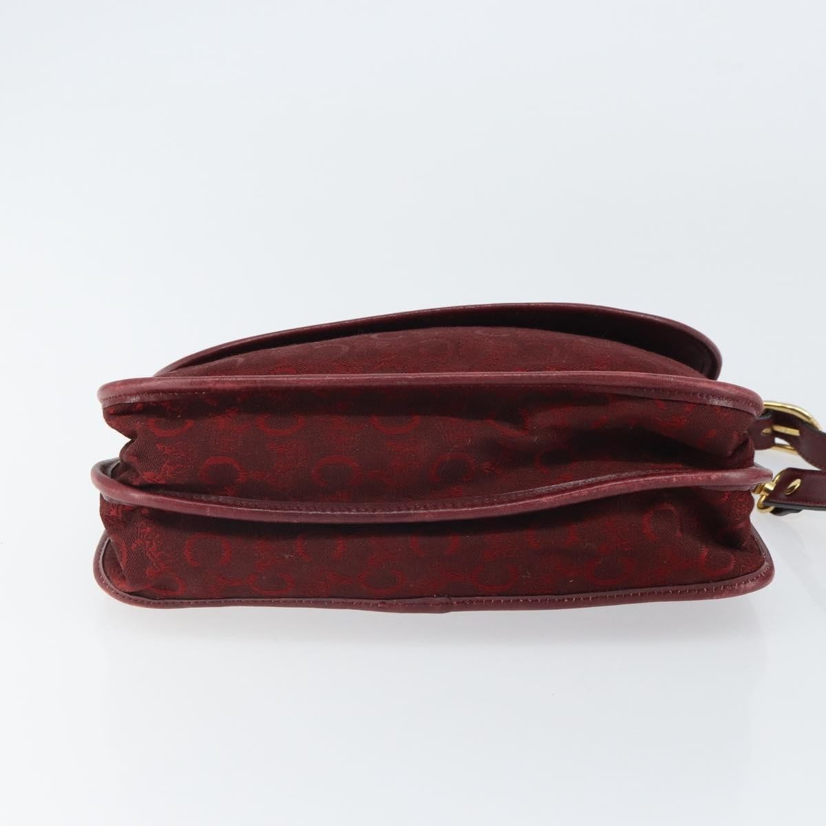 Celine C Sulky Shoulder Bag Canvas Red Canvas Shoulder Bag Bag